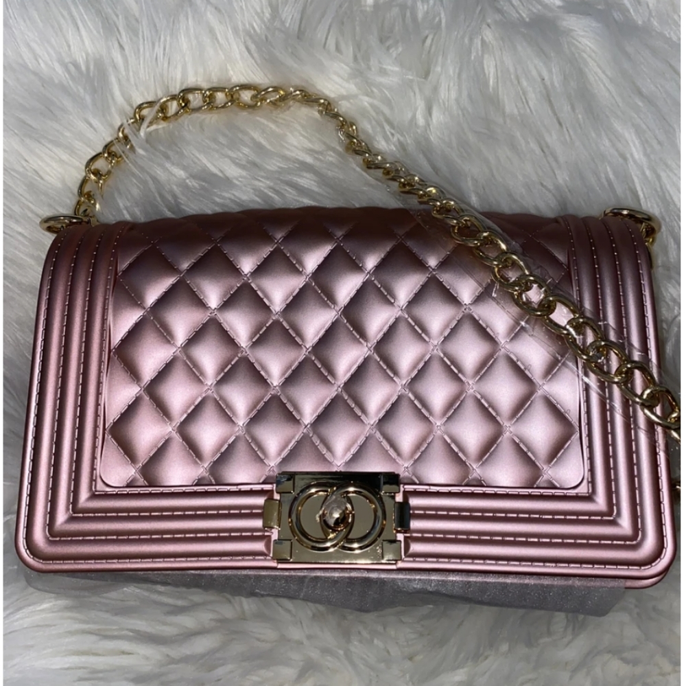 Rose Gold Jelly Bag
